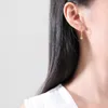 Europeo nuovo stile vintage placcato oro 18k orecchini pendenti gioielli fascino donne squisiti orecchini in argento S925 per le donne festa di nozze regalo di San Valentino SPC