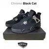 5 SAIL 4S Bred REAMATINED 4 Chrome Black Cat Black Cat Vivid Sulfur Basketball Shoes White Oreo Playoffs 8s SboSidian 13S 2024 OG Fire Red Space Jam Concord Sneakers with Box
