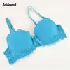 Bras Artdewred Women Sexy beha's plus size soutien Gorge Lace Bralette Girls Fashion Bra Push Up BH of Women Black Red Blue Underwear P230417