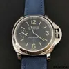 Paneraii Mens Watches Panerai Watch Paneria Luxury Watch Mechanical Luminors Designer Rostfritt stål Manual Men Sport Armbandsur MX4A