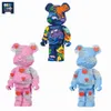 Bloco 3470pcs Bearbrick Microparticula