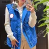 Herrkvinnor Designer Down Vest Pocket Jacka Parkas Långärmad dragkedja Badge Men's Down Casual Coat Canadian Goose Mens Womens Down Jacket