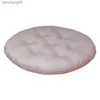 Cushion/Decorative 1PC 40cm Round Cushion Decorative Indoor Outdoor Solid Color Thick Chair Pad Car Sofa Floor for Living Room