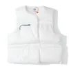 Down Vest Jacket Autumn Winter White Down Mens Womens Warm Cardigan Coats