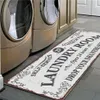 Dropship Non-Slip Floor Mat Laundry Room Morden Mat Entrance Doormat Self-Service Bath Carpet Decor Balcony Rug For Home Decor LJ2271n