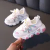 Sneakers Spring Children Shoes For Girls Sport Shoes Fashion Baby Shoes Soft Bottom Nonslip Casual Kids Girl Sneakers 230417