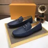 Män designer loafers skor kontor bröllop walk stil man lyxig klänning sko mode äkta läder handgjorda affärer röd svart blå män sko stor storlek 6.5-12