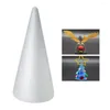 Party Decoration 12 Pcs Nativity Crafts Kids Cones Cake Ornament DIY Christmas Tree Cone Craft Foam Painted