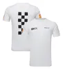 F1 Team Mens and Womens T-shirts Formula One official racing suit plus size custom short sleeves