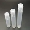 PVC Rurka Vape Pakowanie 0,5 ml 0,8 ml 1,0 ml 510 Wózek Rozmiar 87 mm*16 mm dziecięcy plastikowa rurka 71 mm*16 mm dziecięcy zbiornik odporny na dziecko Dostępny