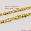 Adixyn Long Link Chain Necklace Gold Color 6mm Vintage Rapper Hippie Hip Hop Chain for Women Men Jewelry1251p