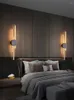 Wall Lamp Modern Minimalist Lights Luxurious Black Gold LED 220V 12W-31W Living Room Nordic Style Indoor Copper Lamps Sconce