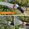 Watering Equipments Hose Sprayer Nozzle Garden Mutifunctional Motive High Pressure Washing Water Pipe Tube Vehicle Tool Drop Deliver Dhvj7