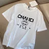 Luksusowe klasyki damskie koszulki chrandowe TEE TEES MĘŻCZYZN T-shirt projektant Paris Trendy litera druk Para krótkiego rękawu Letnie koszulki okrągłe szyja S-5xl Loose1