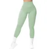 2024 Lu Pant Align Lemon Yoga Outfit Leggings côtelés pour femmes sans couture Gym Scrunch Push Up Collants Fitness Wear Darc Sport Jogger Pantalon d'entraînement