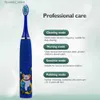 Toothbrush Electric Toothbrush Rechargeable ren Teeth Whitening Stains Remover Sonic Toothbrush Teeth Care With 6 Replace Brush Heads Q231117