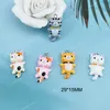 20pcs/pack Kawaii Cat Charms Pendants for Jewelry Making Animal Resin Charms Jewlery Findings DIY Craft F917 Fashion JewelryCharms kawaii accessories jewelry