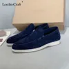 Платье обуви Summer Walk Men Moccasins Camel замша ленивые лоферы круглой ноги на тапочках повседневное вождение мягкая подошва свадьба 230417