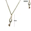 Pendant Necklaces Anime Suzume No Tojimari Necklace Key For Women And Men Jewelry Fans Gifts