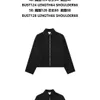 Designer Jacket Bottegassvenetas Cleanfits 7a Autonom kort jacka jacka twill tyger kvinnors blixtlåsstil design lapel hög