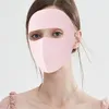 Sommer Ice Silk Sonnenschutzmaske Vollgesichts-Sonnenschutzmaske Stirn Dünnschliff Atmungsaktive Maske Anti-Ultraviolett-Gesichtsmaske GC2041