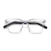 Optyczne okulary dla mężczyzn kobiety retro projektant NN-104 Fashion Octan Fibreglass Rames European and American Square Square Anti-Blue Light Lens z pudełkiem