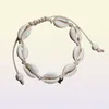 3pcs schwarzweiß Boho Natural Girls Muscheln Charme Armbänder für Frauen Strand Schmuck handgefertigt