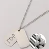 Fashion DIY Sublimation Blank Accessory Designer Necklace Woman Pierced LOVE Letters Jewelry Silver Plated Pendant Lovers Mens Necklaces Family Freind Gift