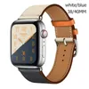 حلقة جلدية للأزياء لـ Apple Watch Band 42mm Series SE 2 3 4 لـ IWatch Ultra 8 7 6 5 44mm Strap 38mm Bracelet Pracelet 40mm 41 45mm 49mm lock accessories