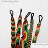 Bracelets de charme Bracelets de charme Mixte Rasta Amitié Bracelet Bracelet Coton Soie Reggae Jamaïque Surfeur Boho Q230925 Drop Deliv Dh Dhcbr