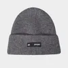 Gorro de inverno masculino de luxo malha gorros ao ar livre inverno feminino chapéu angora malha skullies atacado