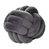 Pillow Soft Knot Ball Pography Props Plush Hand Woven Throw Knotted For Sofa Bed Chairs Home Decoration 22cm