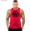 Heren tanktops 2023 GYM Nieuwe mode katoenen mouwloze shirts tank top mannen Fitness shirt heren singlet Bodybuilding workout gym vest fitness mannen T230417