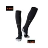 Calzini sportivi Marca Adt Calze da calcio da uomo Calzino da ciclismo Calzature lunghe da calcio Caviglia e polpaccio Donna Addensare Cotone Drop Delivery Out Dh126