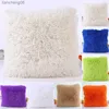 Cushion/Decorative Soft Plush Faux Fur Decorative Cushion case Throw For Sofa Car Chair Home Decoration Wholesale