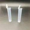 Tubo in PVC vuoto per cartuccia di olio da 0,5 ml 0,8 ml 1,0 ml Consenti adesivo OEM Personalizza cartucce Vape Confezione Confezione a prova di bambino Tubi di plastica