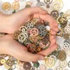 50g 100g Mixed Steampunk Gears Cogs Charms Pendant DIY Antique Metal Beads for Bracelets Crafts Jewelry Making Components Jewelry MakingJewelry Findings