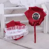 Flores decorativas do noivo promocional Terno de lapela pino de noiva dama de noiva Corsage de fita de fita de fita de fita Supplies de negócios de casamento diy