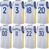 Bedrucktes Herren-Kinder-Basketball-Trikot von City Klay Thompson 11 Draymond Green 23 Kevon Looney 5 Andrew Wiggins 22 Stephen Curry 30 Chris Paul 3 Statement Classic Color