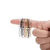 10/20pcs color tkeychain anello metallico anello split keyfob Holtiful anelli da donna uomo Accessori per portachiavi fai -da -te Accessori all'ingrosso di gioielleria di gioielleria di gioielli