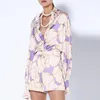 Women's Blouses Yellow Color Women Casual Loose Shirt 2 Pieces/set Lantern Sleeves Blouse Tops Suit Set