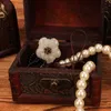 200 %/veel kleine vintage snuisterijboxen houten sieraden opbergdoos schat kist juwelen kas huis ambachtelijke decor willekeurig patroon