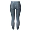 Jeans femininos Mulheres simulação casual calças jeans elásticas de cintura alta e elástica Slim Fit Leggings Pantalones de Mujer Drop