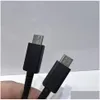 Cell Phone Cables Type C Pd Usb To Usbc 25W Super Fast Charging 45W 5A For Samsung Galaxy S22 5G S21 S20 Note 20 10 A71 Tab S7 S8 Drop Dhszt