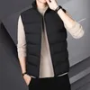 Gilets pour hommes décontracté en coton pour hommes printemps et automne et hiver version coréenne tendance porter un gilet manteau d'épaule chaud garçon 231117