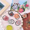 Akcesoria do włosów 14pcs Toddler Girls Band Flower Opaska na głowę Jacquard Nylon Hairband Little Spring Ponytail Holder