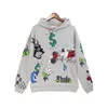 RH Spring Summer Men's and Women's Sweatshirt Letter Mönster Fashion Sports Casual Hoodie Multicolor