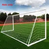 Autres articles de sport 2pcs 3x2m filet de but de football filets de football maille accessoires de football pour l'entraînement de football d'équipe en plein air matchnets seulement 231116