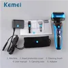 Kemei KM-8150Z Shaver Electric for Men Razor Wet Dry Shaver ArchaLable Reclable Mens Mens Mens