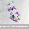 Decorative Flowers Artificial Campanula Fake Home Garden Wedding Party Decoration Pography Prop